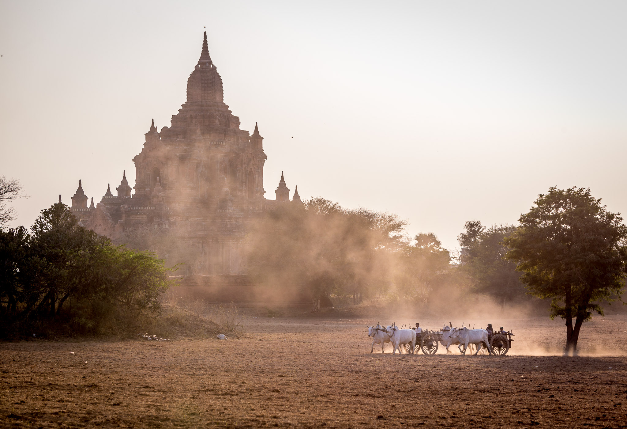 Dusk in Bagan