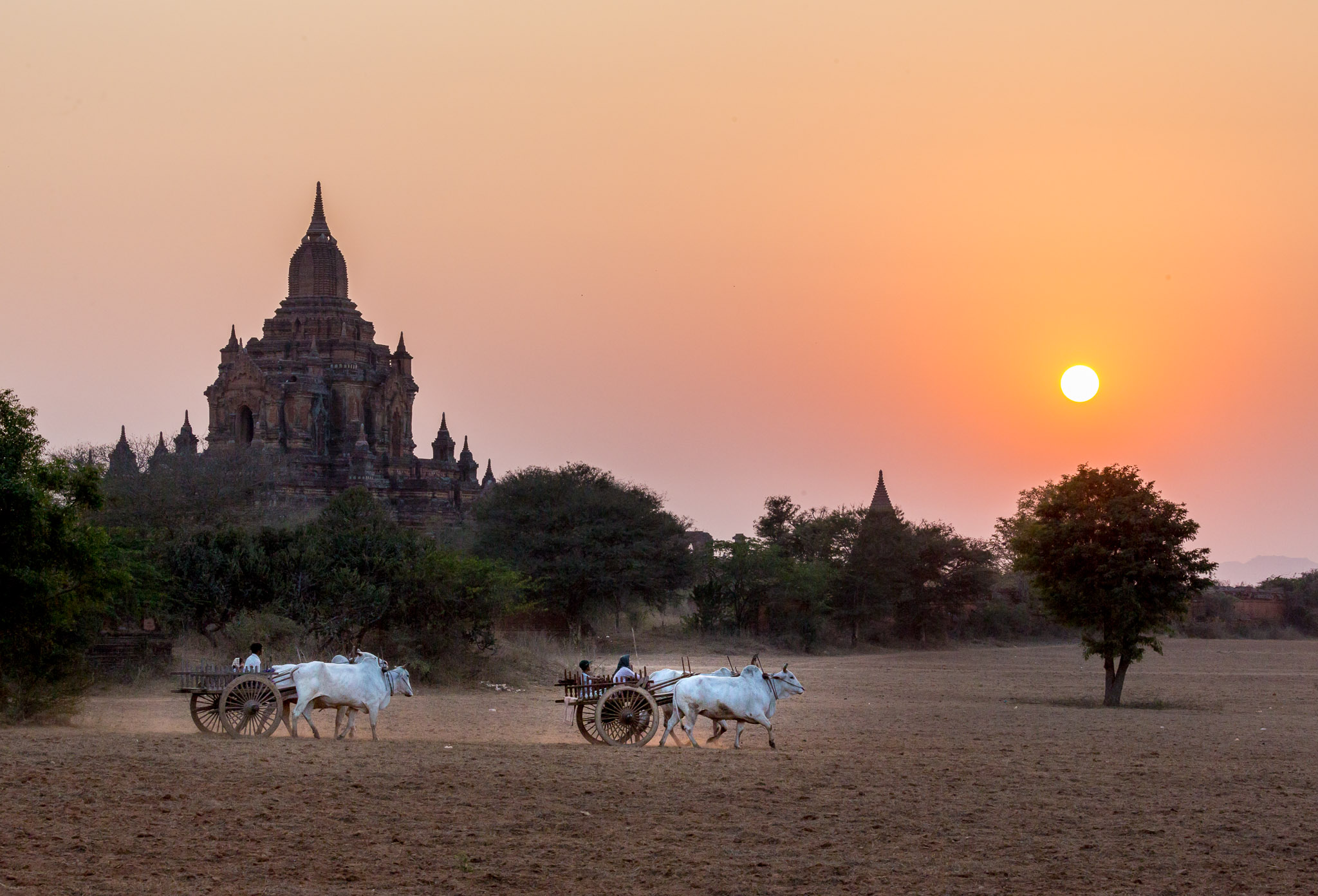 Sunset in Bagan