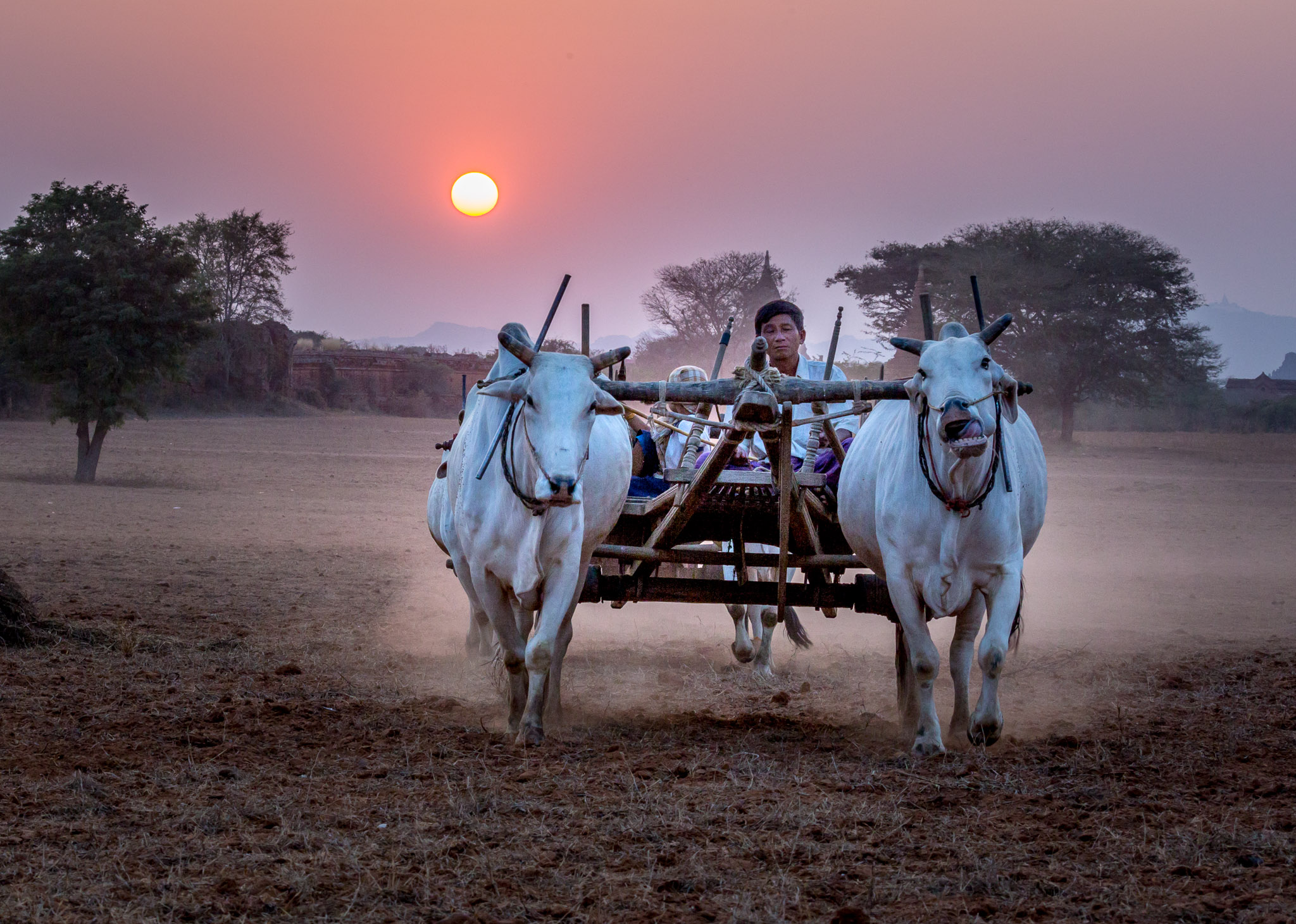 Sunset in Bagan