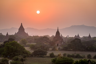 Bagan sunset