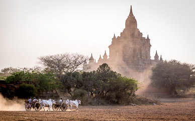 Dusk in Bagan