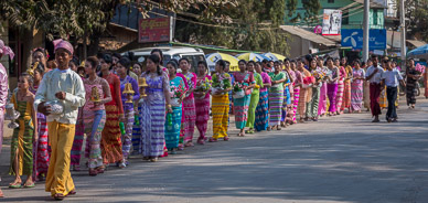 Young monks initiation precessional