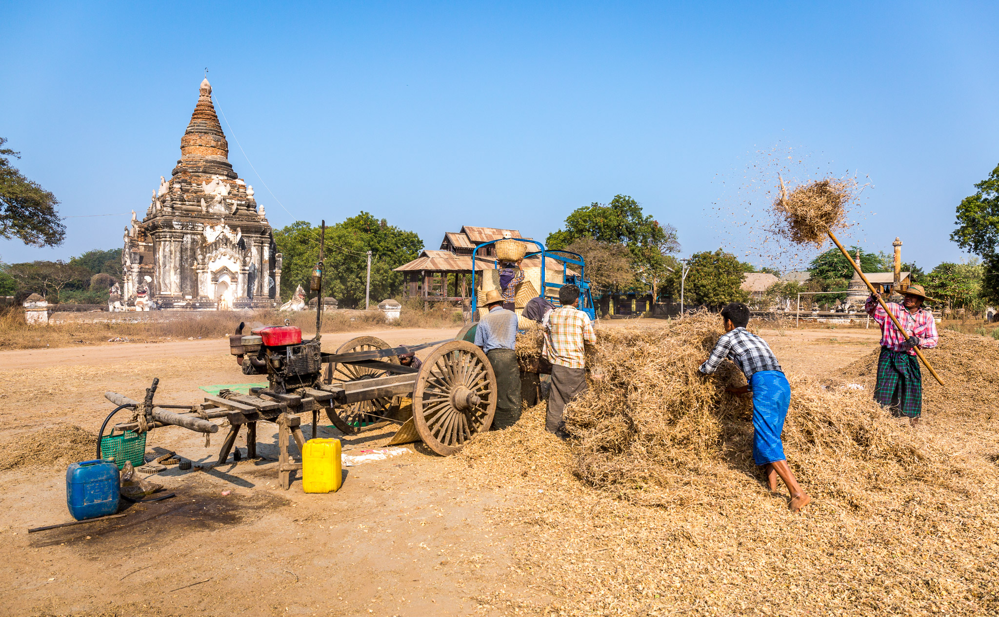 Threshing