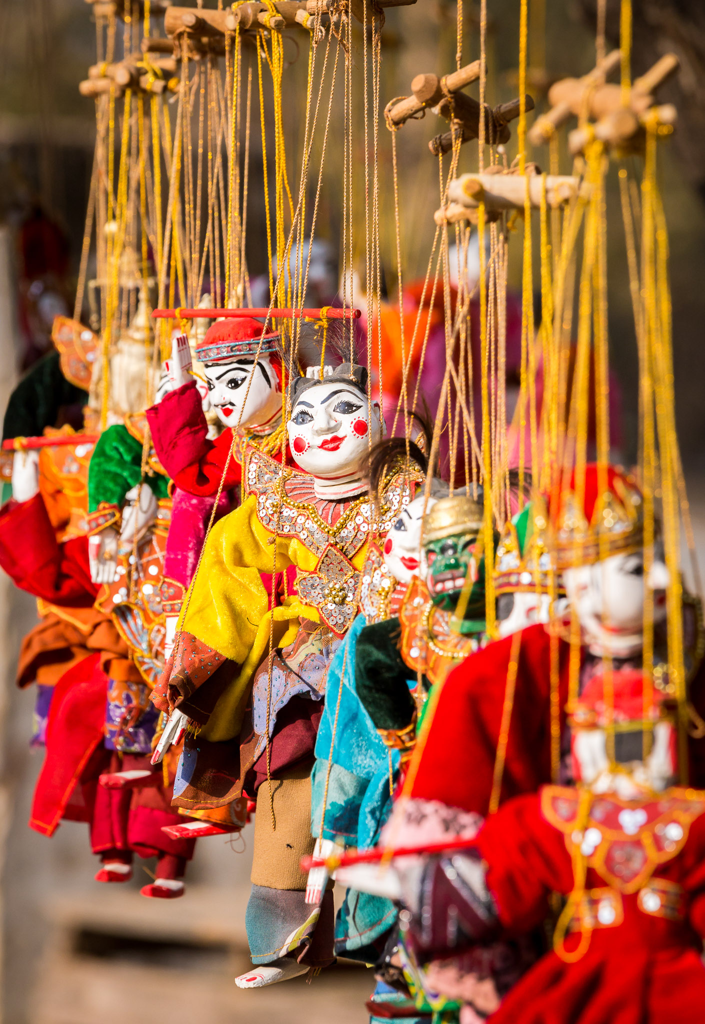 Bagan puppets