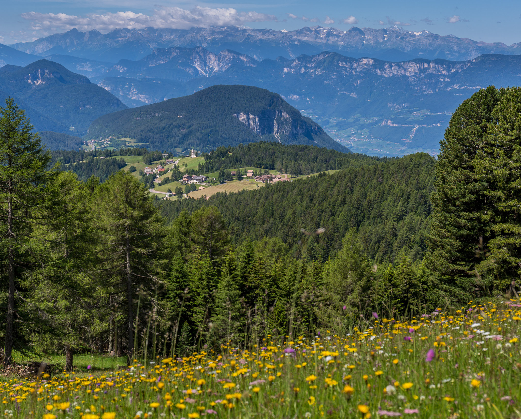 Radein from the flanks of Weisshorn