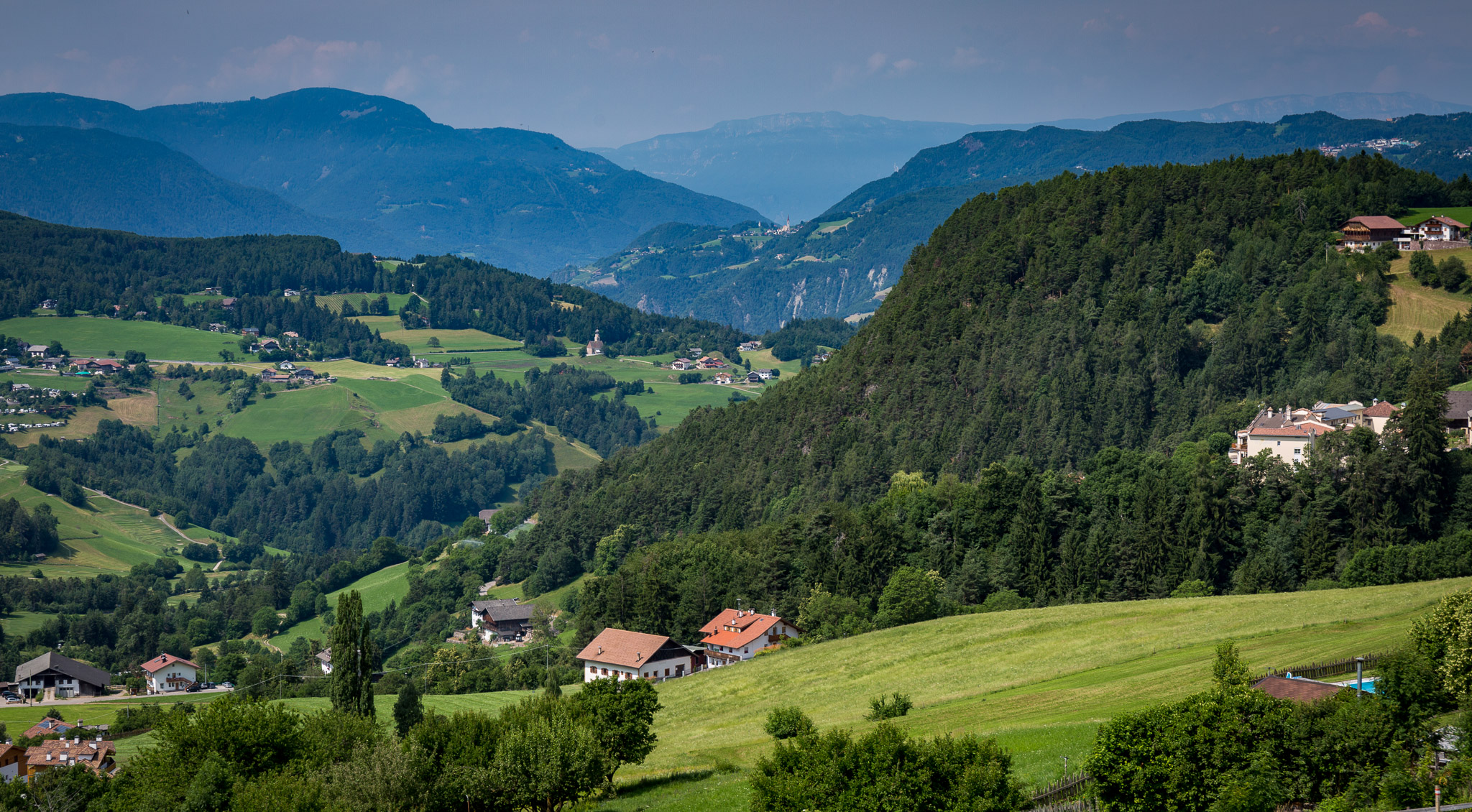 Valley below Kastelruth & Seis