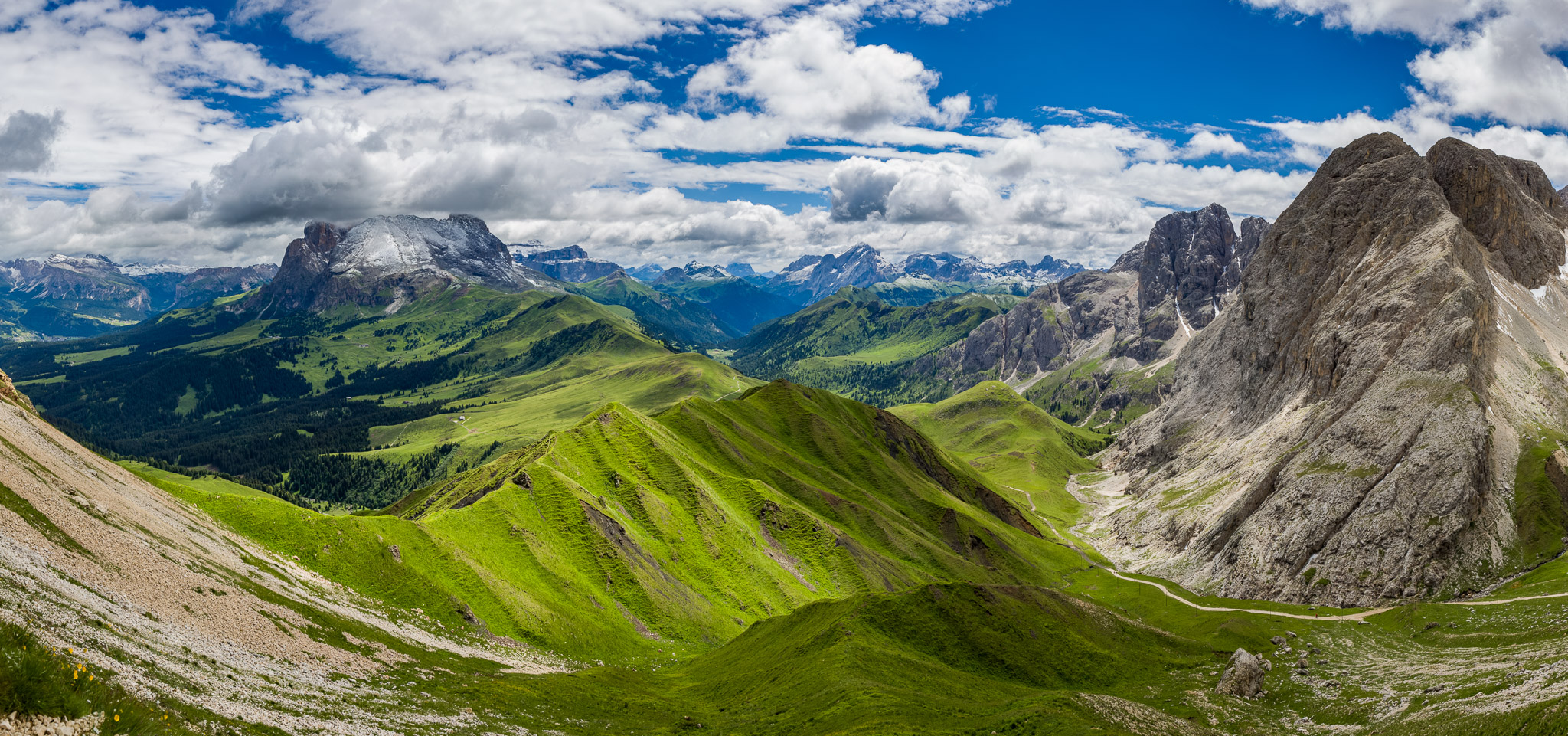 View from other side of Rosszahnscharte