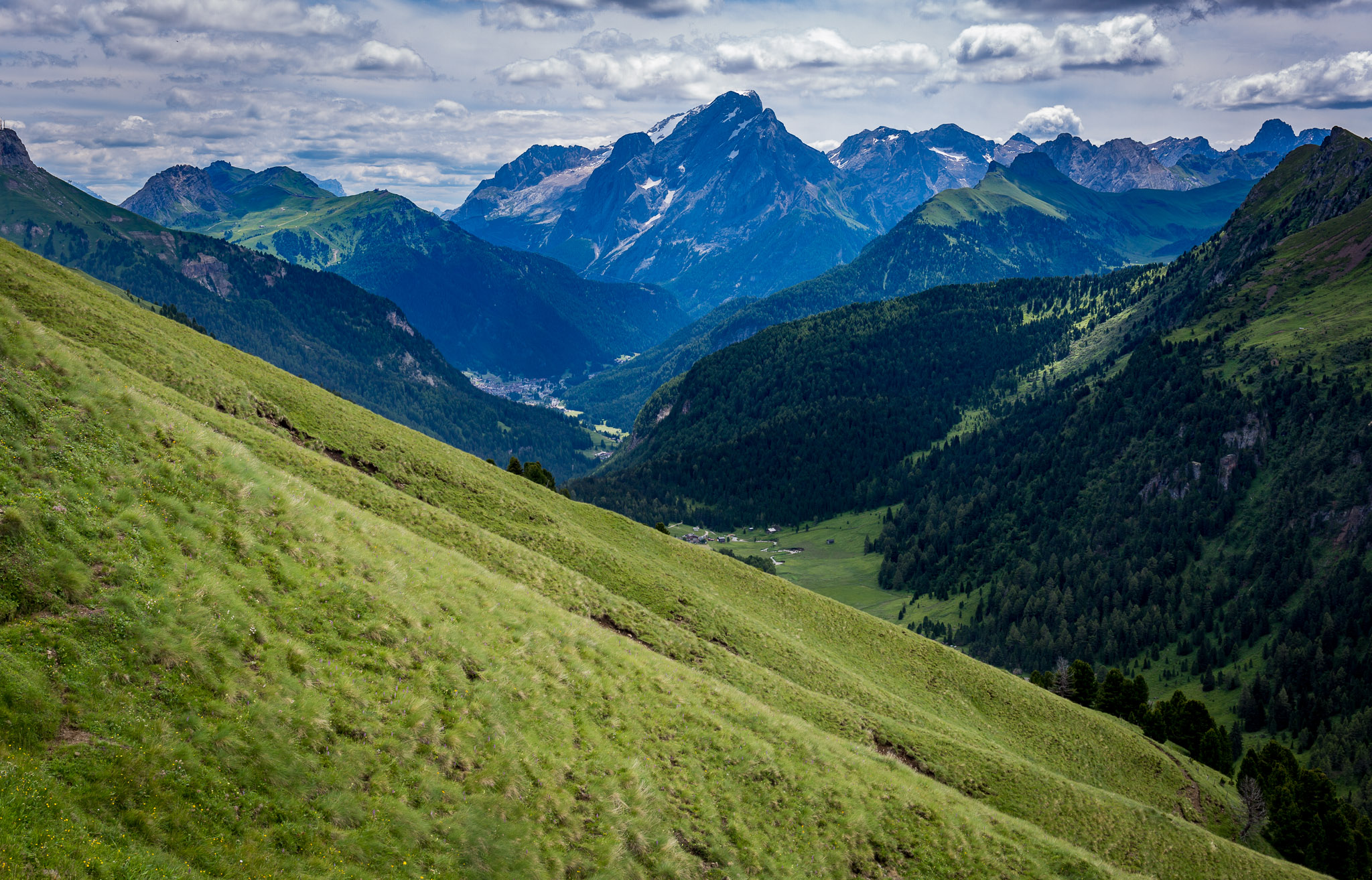 Looking west into Val Duron