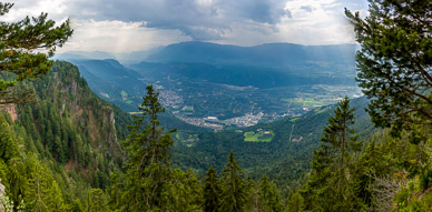 High above Adige Valley