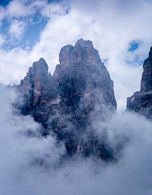 Storm over the Dei Cadini Group
