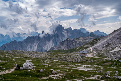 Rifugio Locatelli & the Cadini Range