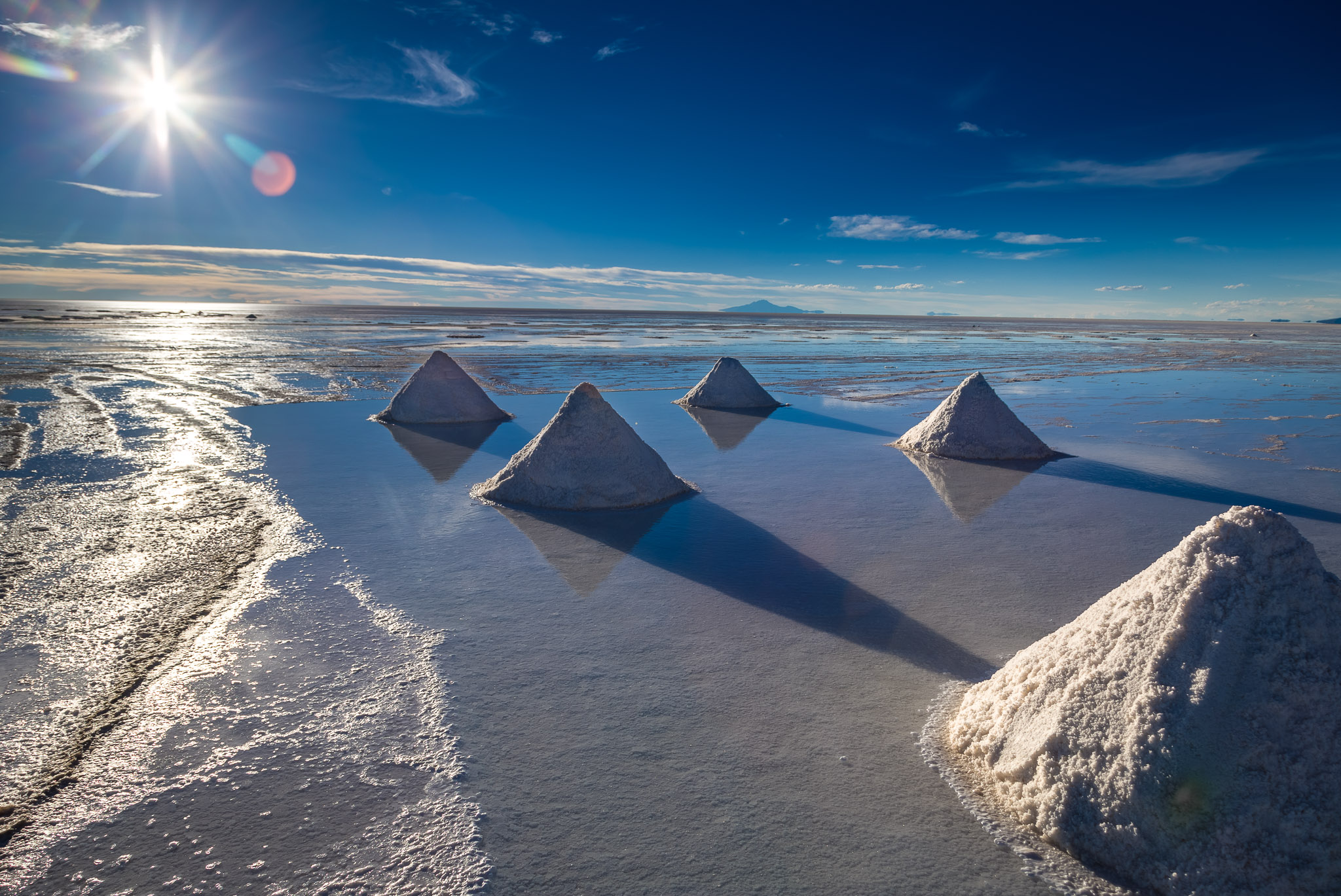 Early evening on Salar de Uyuni