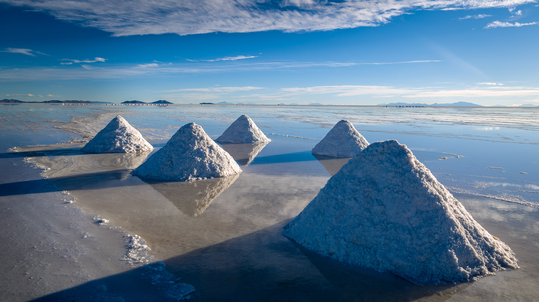 Early evening on Salar de Uyuni