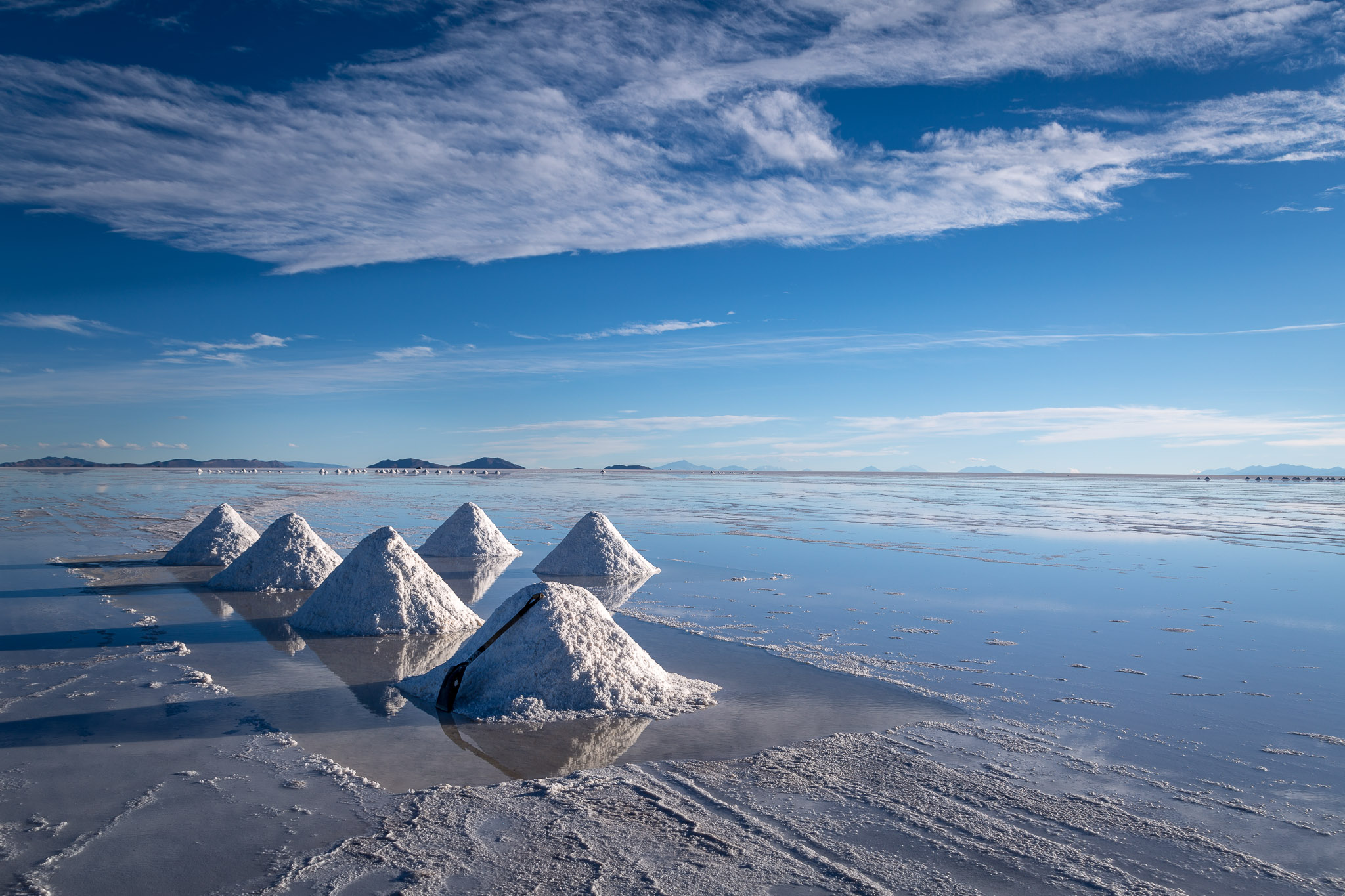 Early evening on Salar de Uyuni