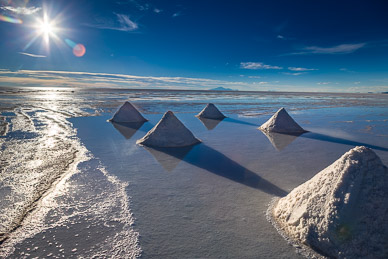 Early evening on Salar de Uyuni