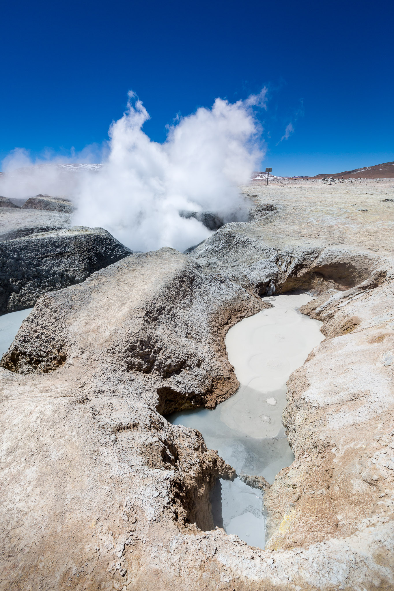 Sol de Manana Hot Springs & Geyser Field