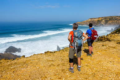 Becky & Lori on Rota Vicentina