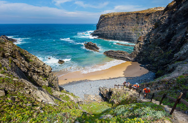 Praia at Ponta da Carraça, Rota Vicentina