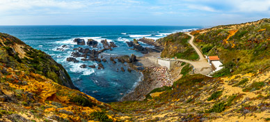 Porto de Pesca da Lapa das Pombas, Rota Vicentina
