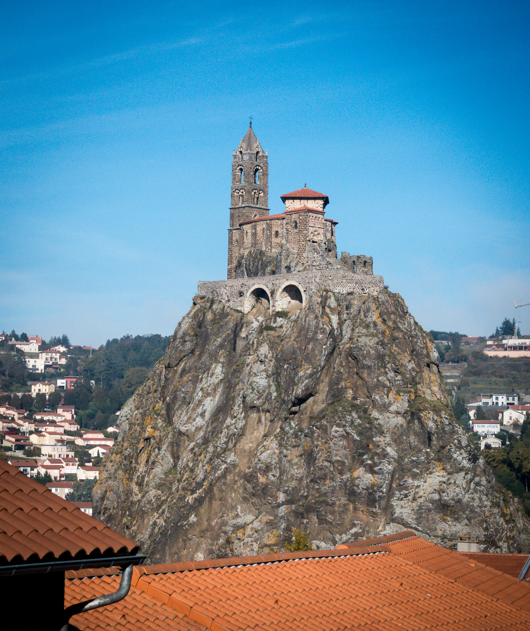 Saint Michel d'Aiguilhe Chapel, le Puy en Velay, France
