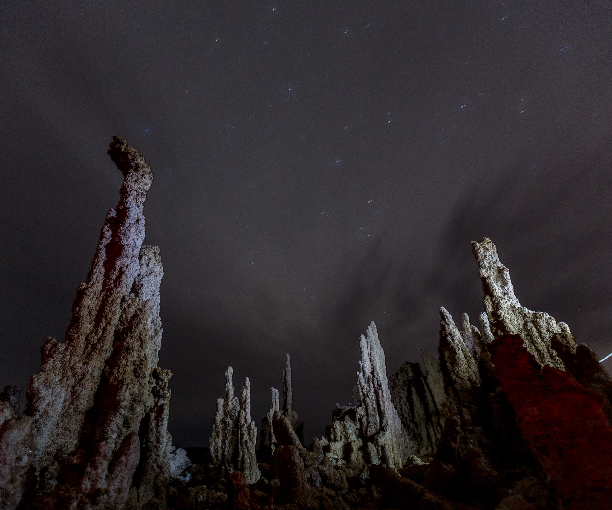 Mono Lake Tufa under Moonlight