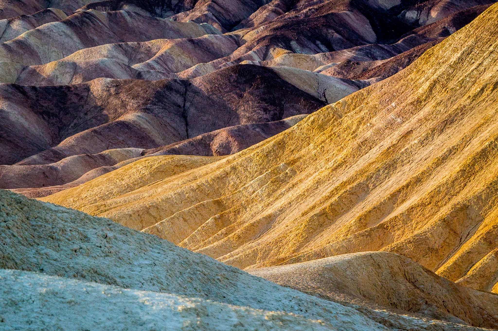 Zabriskie Point Badlands