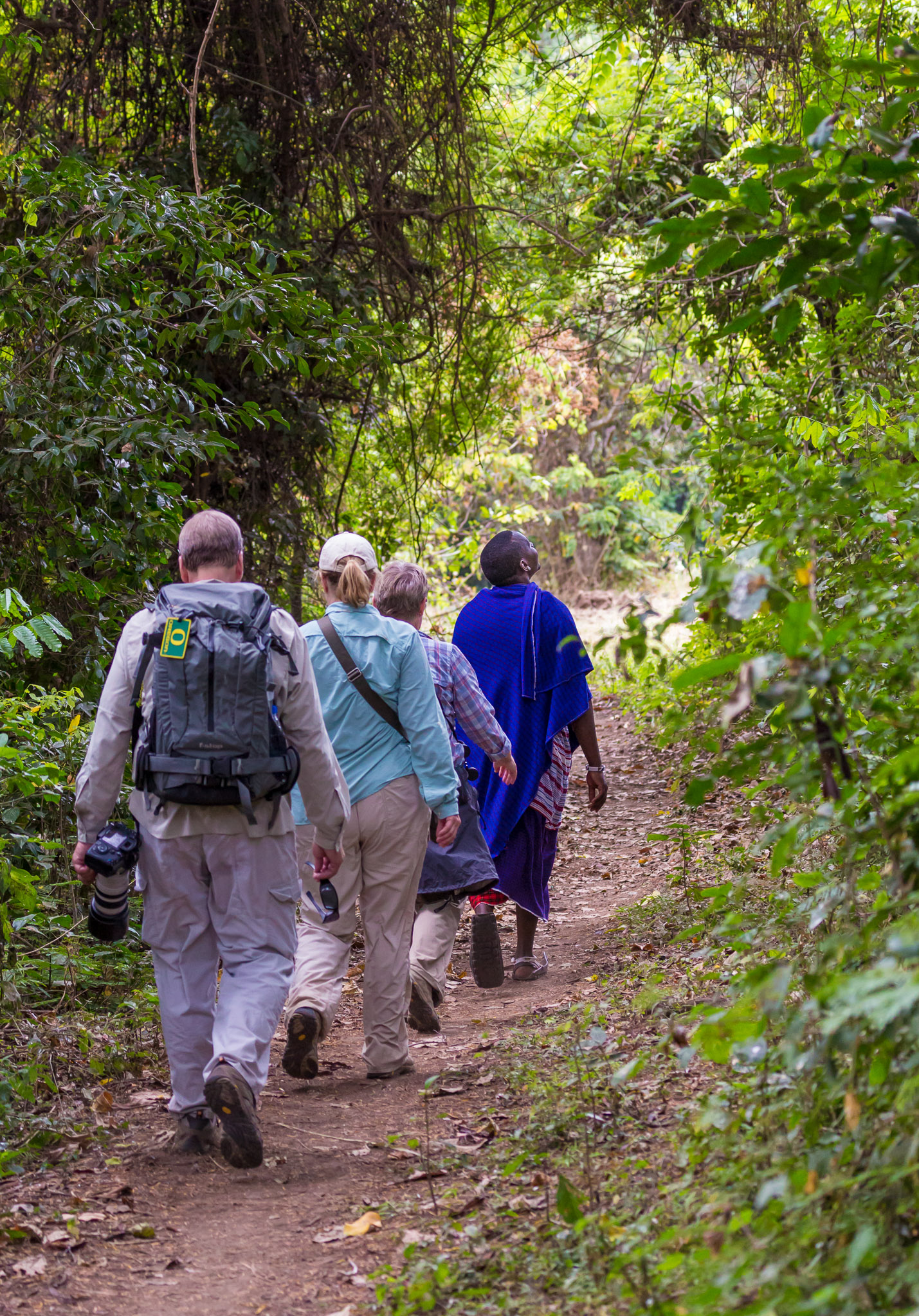 On our way to the Meru Rain Forest Preserve