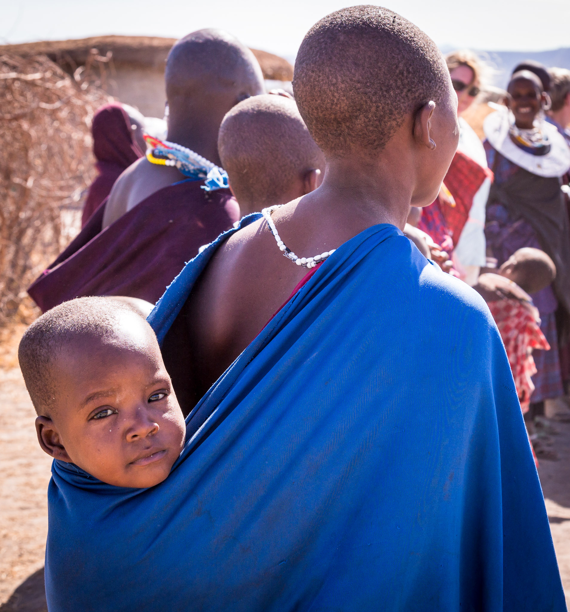 Maasai children