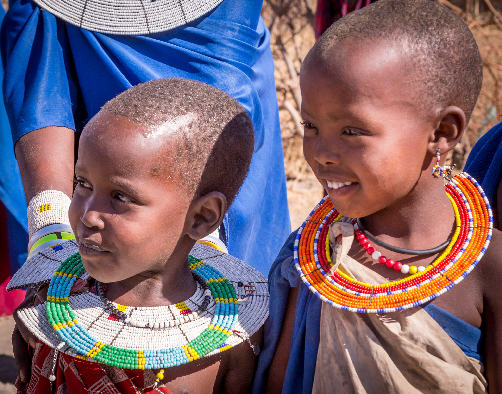 Maasai children