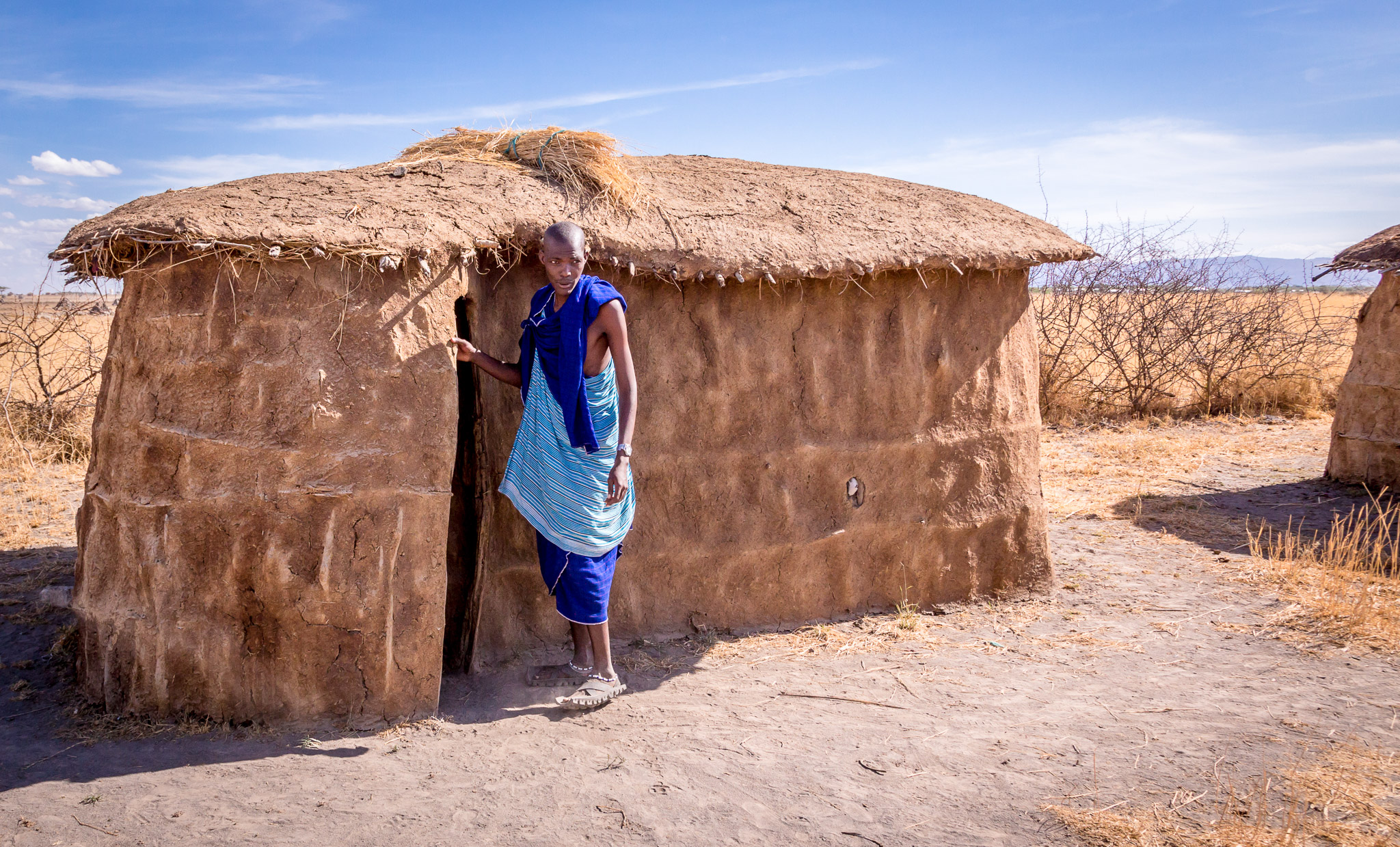 Maasai hut