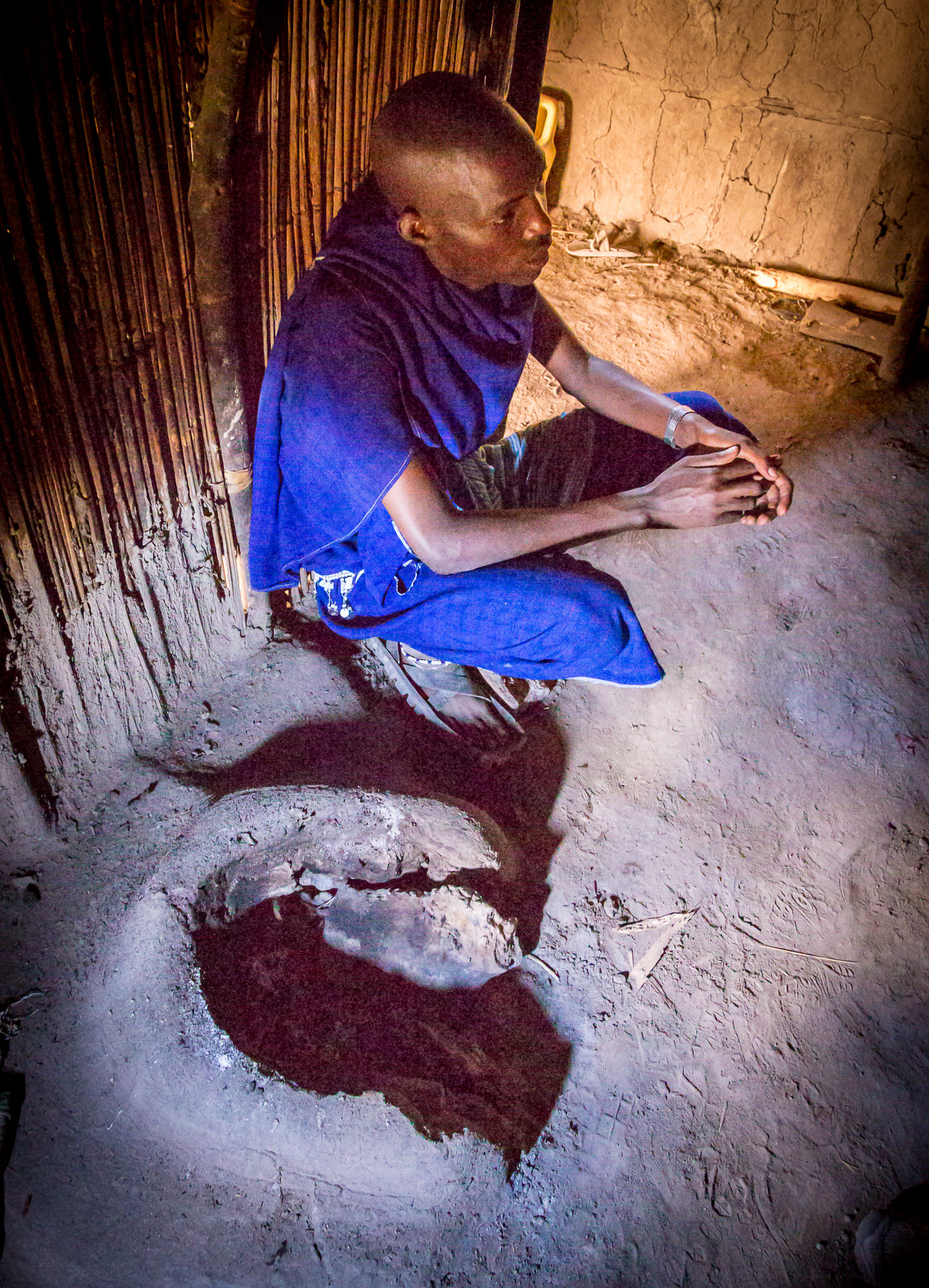 Maasai hut