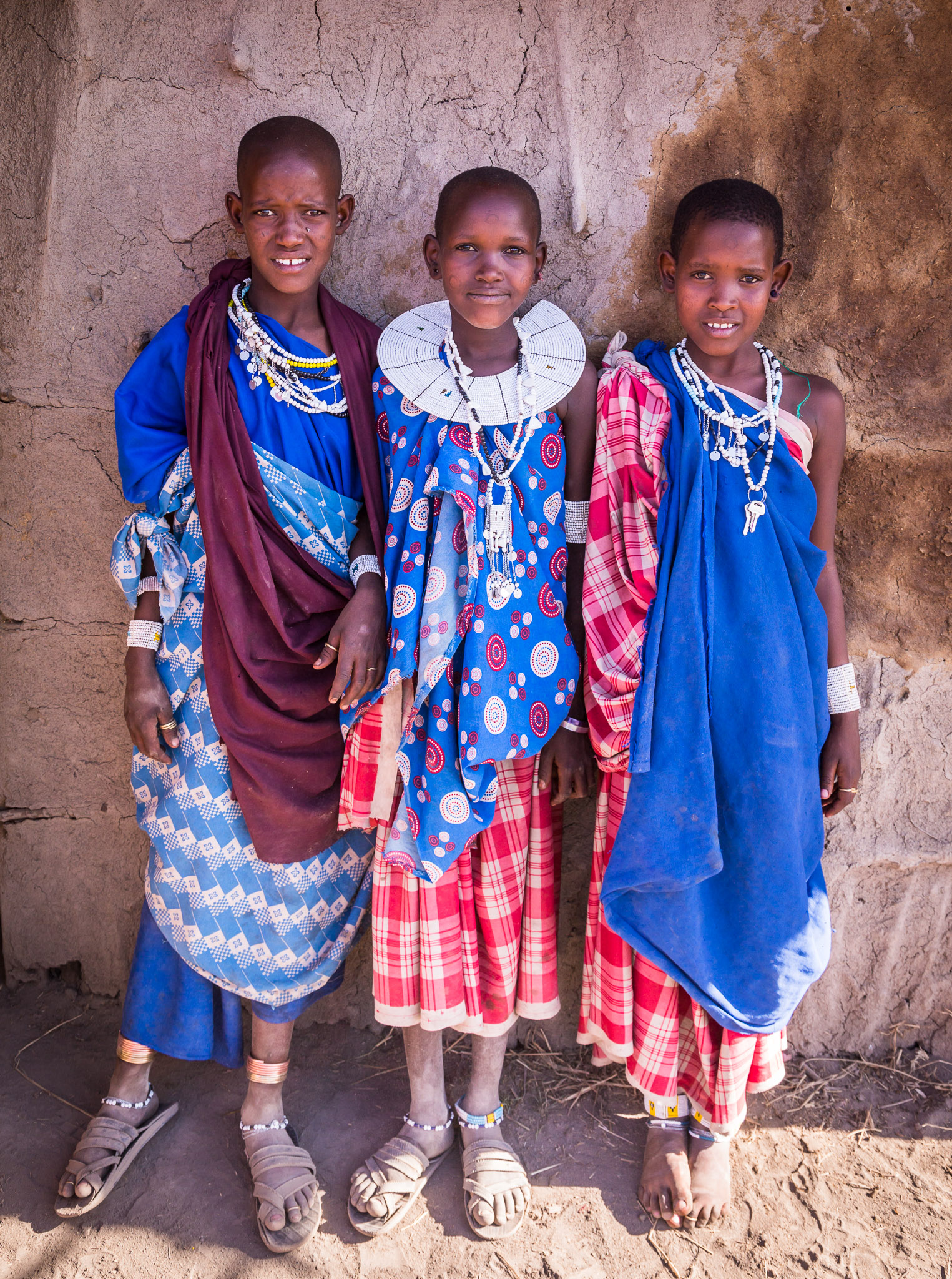 Maasai children