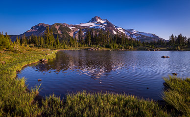 Late light at Russell Lake