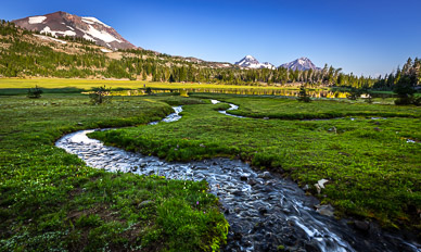 Inlet stream into Golden Lake