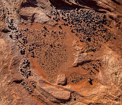 White Pocket Moqui Marbles