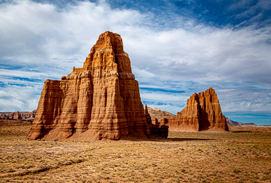 Temples of Moon & Sun, Lower Cathedral Valley