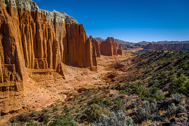 View from Upper Cathdral Valley Trail