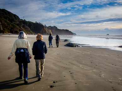 A walk on Arcadia Beach, Oregon Coast