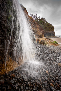 Hug Point Falls, Oregon Coast