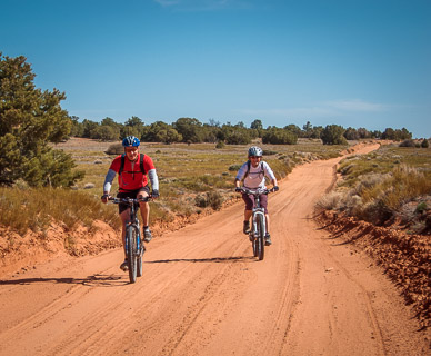 On road between North Point & Flint Trail