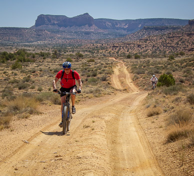 On the way to Maze Overlook
