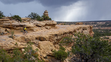 Ride out toward Standing Rocks