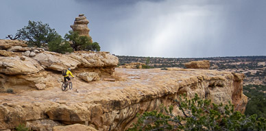 Ride out toward Standing Rocks