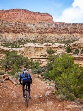 Ride out toward Standing Rocks