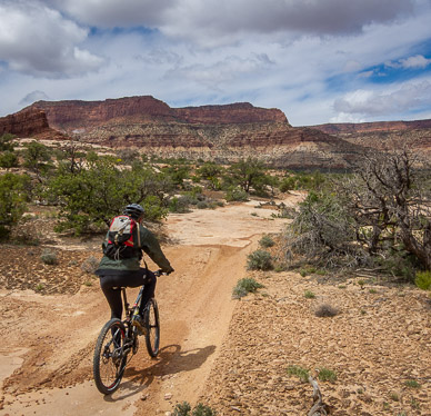 Ride out toward Standing Rocks