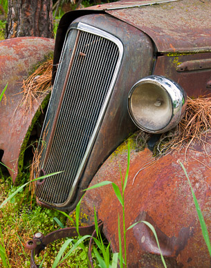 Junk yard outside Garfield, The Palouse, Washington