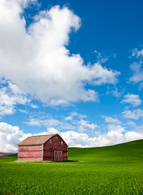 Barn near Rosalia, The Palouse, Washington