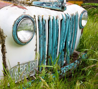 Derelict truck near Rosalia, The Palouse, Washington