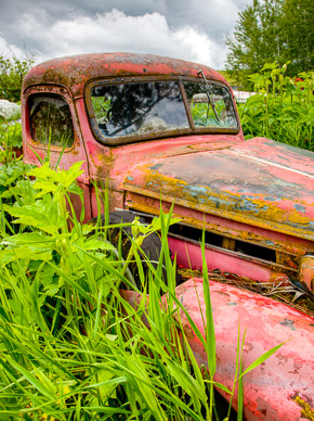 Junk yard outside Garfield, The Palouse, Washington