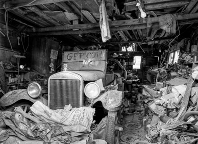 Shed junk near Garfield, The Palouse, Washington